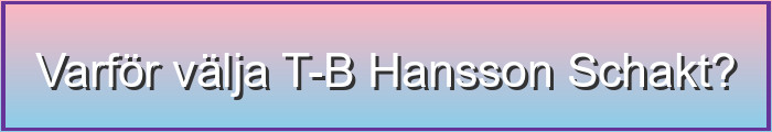 Varför välja T-B Hansson Schakt?